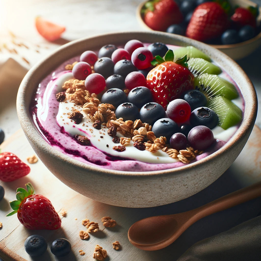 Blackcurrant Yoghurt Treat
