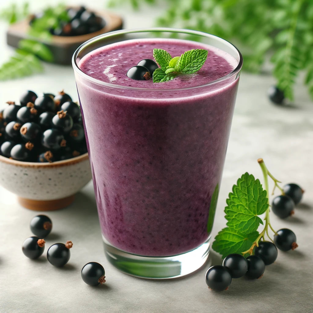Macadamia & Berry Smoothie, serves 1